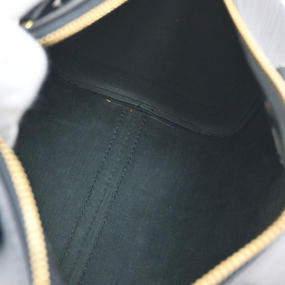 Louis Vuitton Black Epi Speedy 25 Handbag M43012