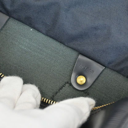 Louis Vuitton Black Epi Speedy 25 Handbag M43012