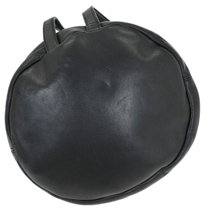 Loewe Black Lambskin Drawstring Backpack