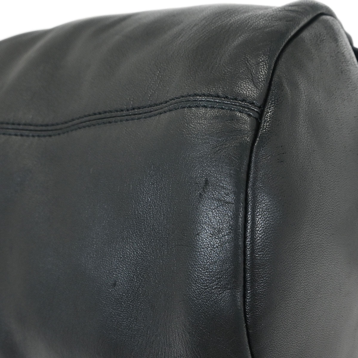 Loewe Black Lambskin Drawstring Backpack