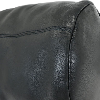 Loewe Black Lambskin Drawstring Backpack