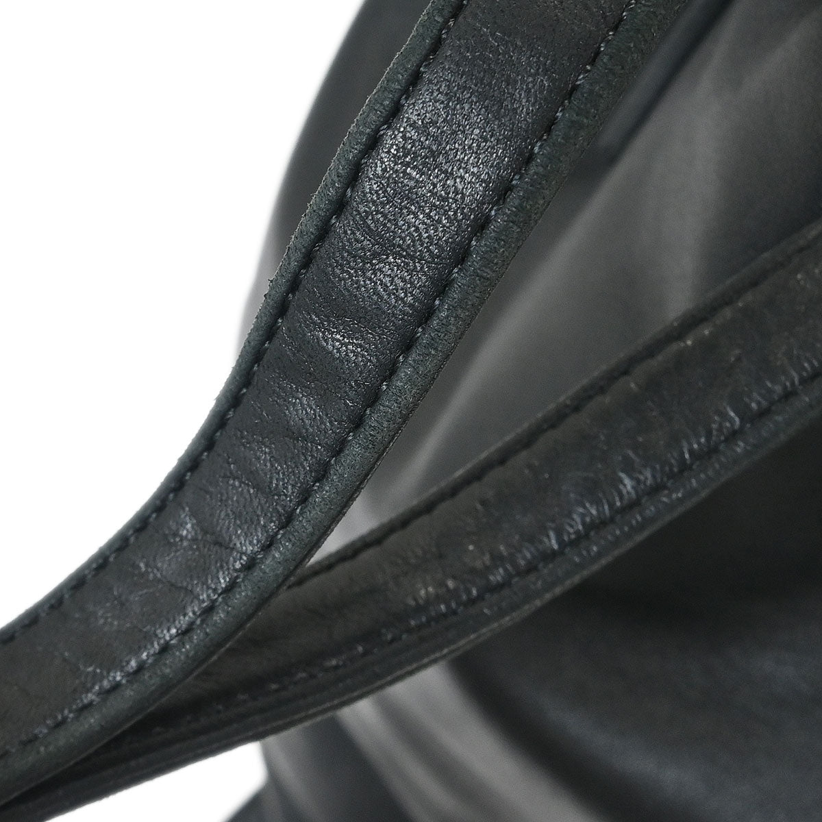 Loewe Black Lambskin Drawstring Backpack