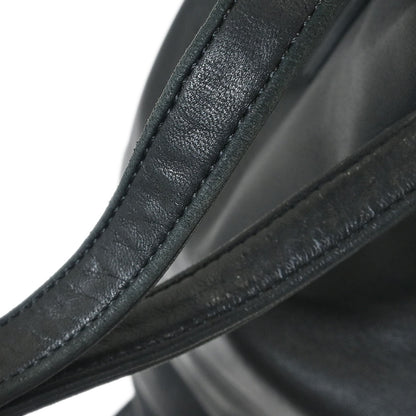 Loewe Black Lambskin Drawstring Backpack