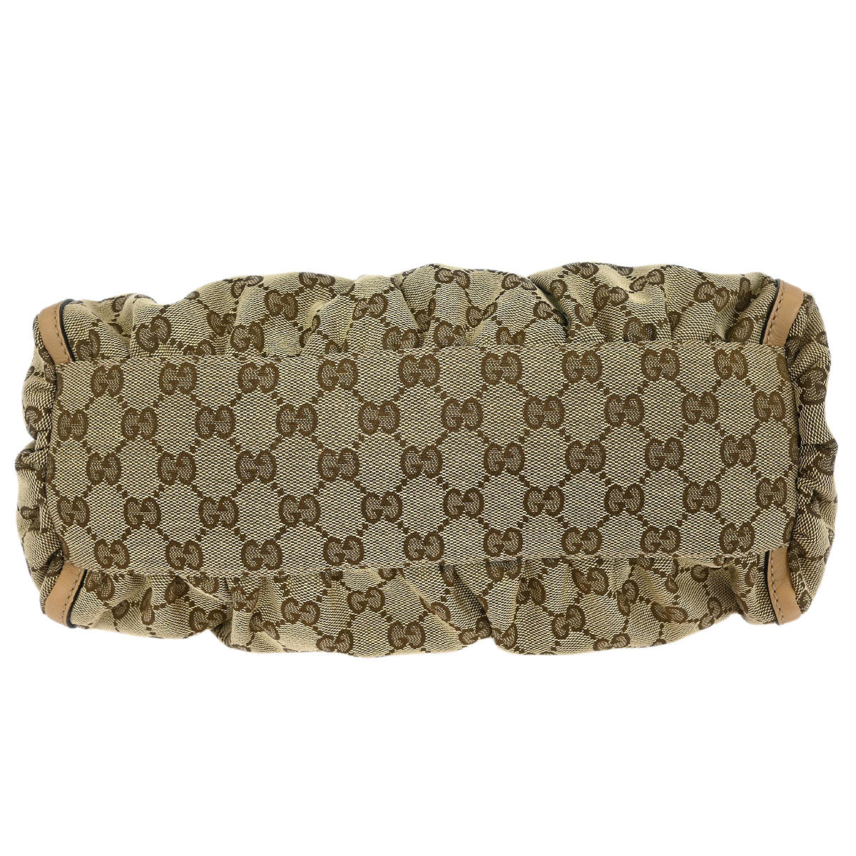 Gucci Beige GG Abbey D Ring Handbag