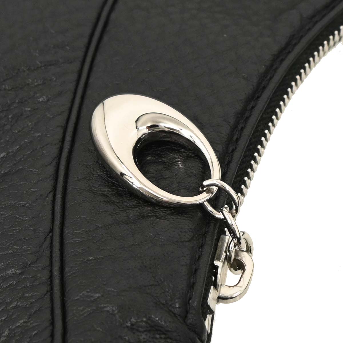 Bvlgari Black Leather Hobo Bag