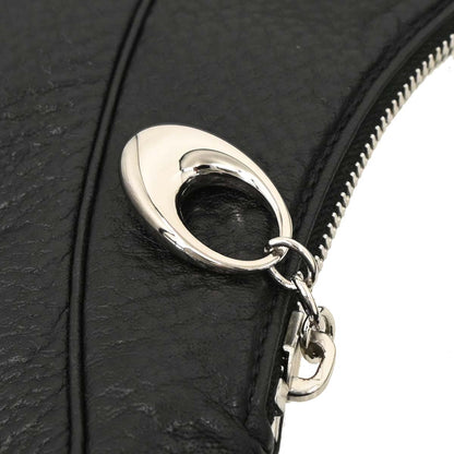 Bvlgari Black Leather Hobo Bag
