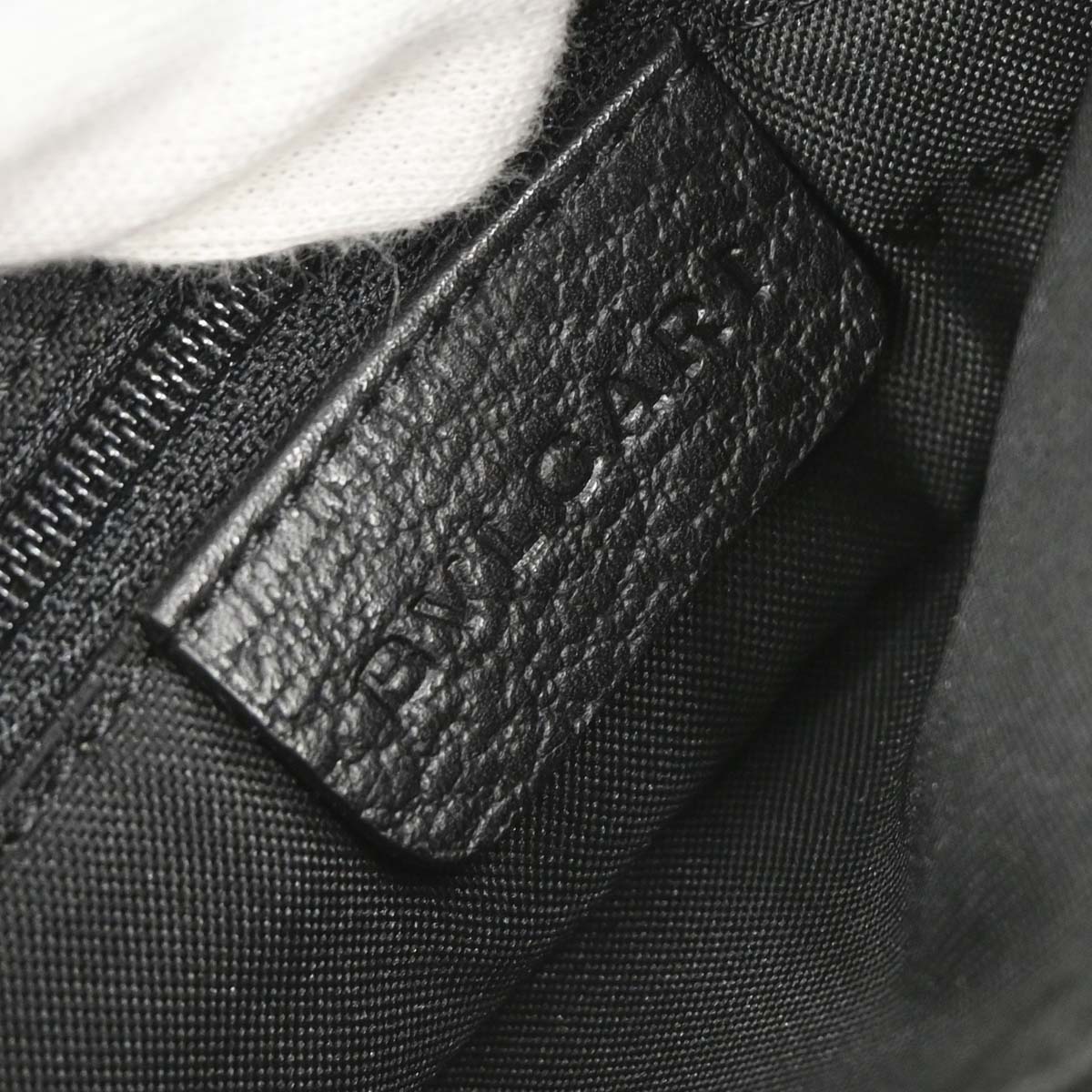 Bvlgari Black Leather Hobo Bag