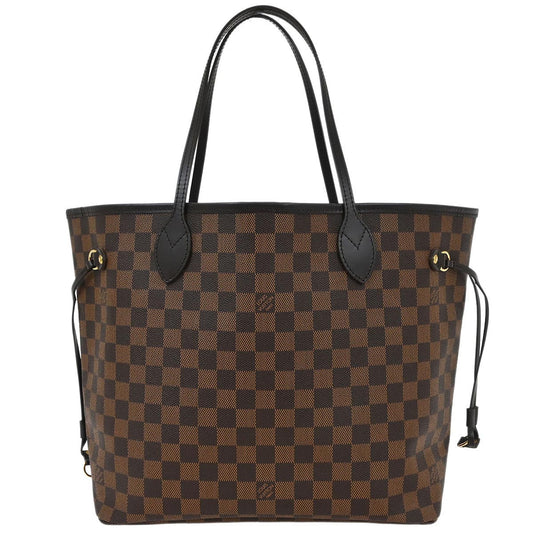 Louis Vuitton Damier Neverfull MM Shoulder Tote Bag N51105