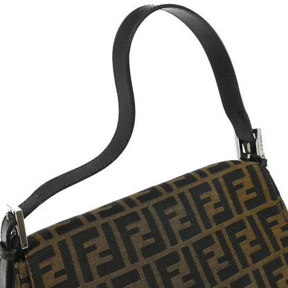 Fendi 2000 Zucca Mamma Baguette Handbag