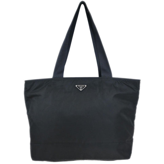 Prada Black Nylon Tote Handbag