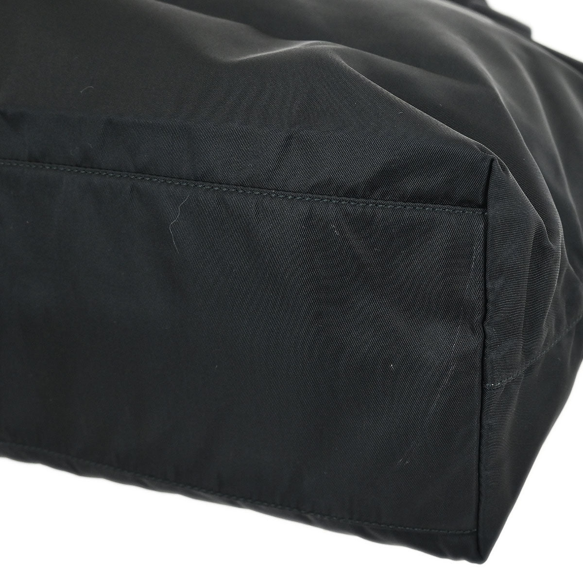 Prada Black Nylon Tote Handbag