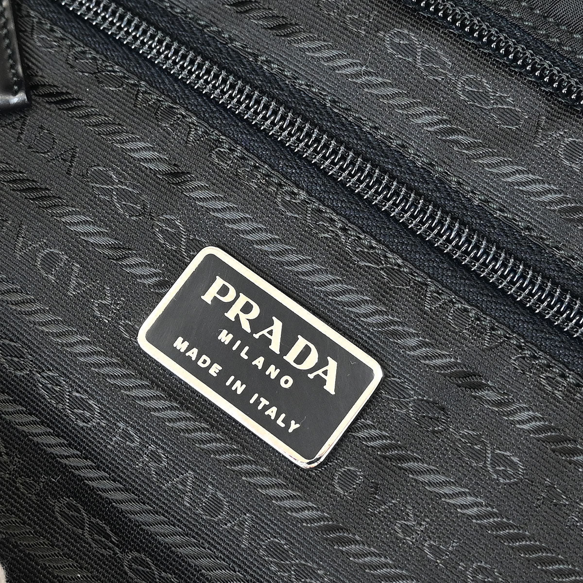 Prada Black Nylon Tote Handbag