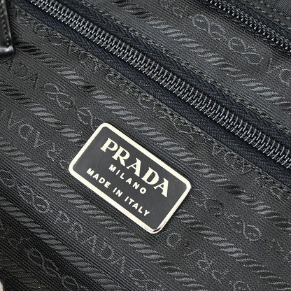 Prada Black Nylon Tote Handbag