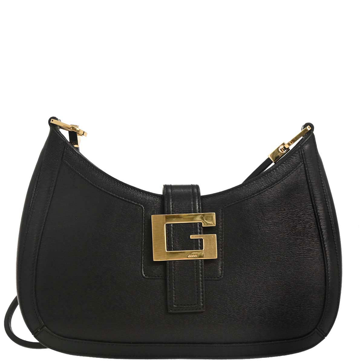 Gucci Black Leather Shoulder Bag