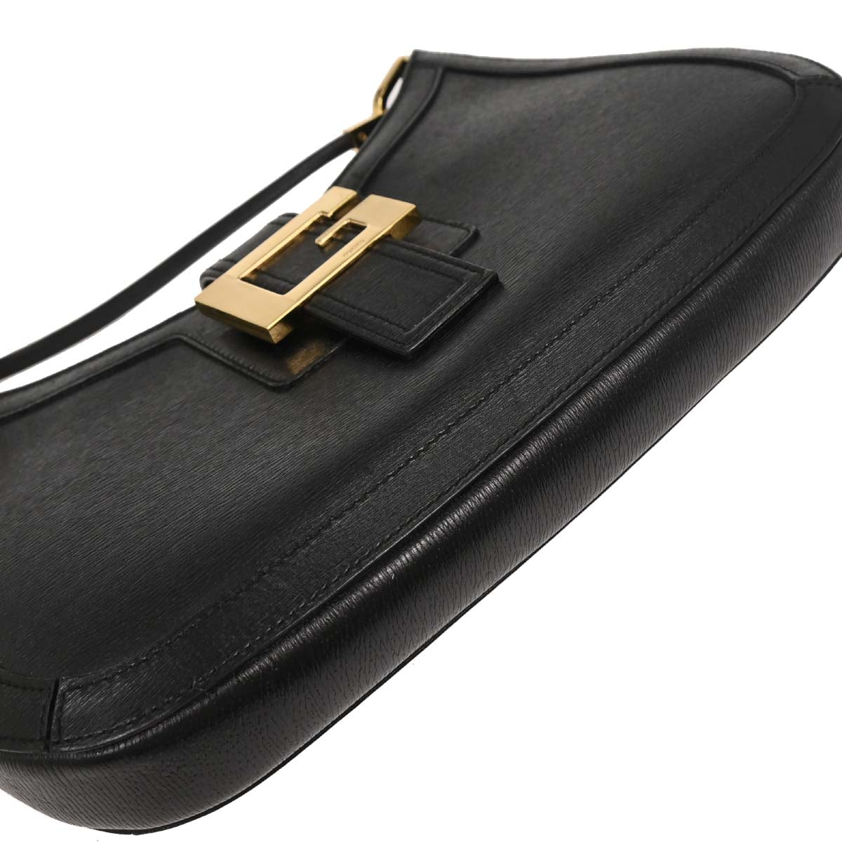 Gucci Black Leather Shoulder Bag