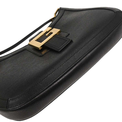 Gucci Black Leather Shoulder Bag