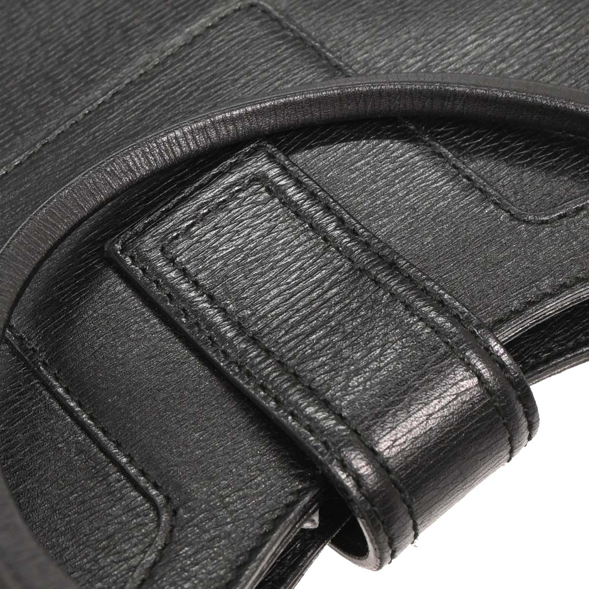 Gucci Black Leather Shoulder Bag