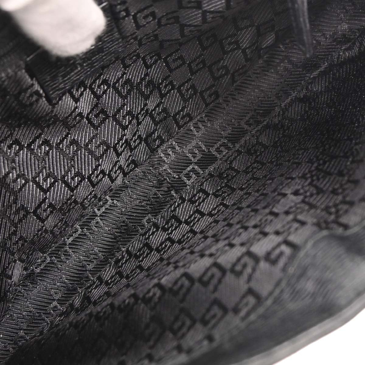 Gucci Black Leather Shoulder Bag