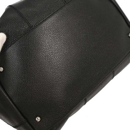 Chanel 2004-2005 Black Caviar Choco Bar Handbag