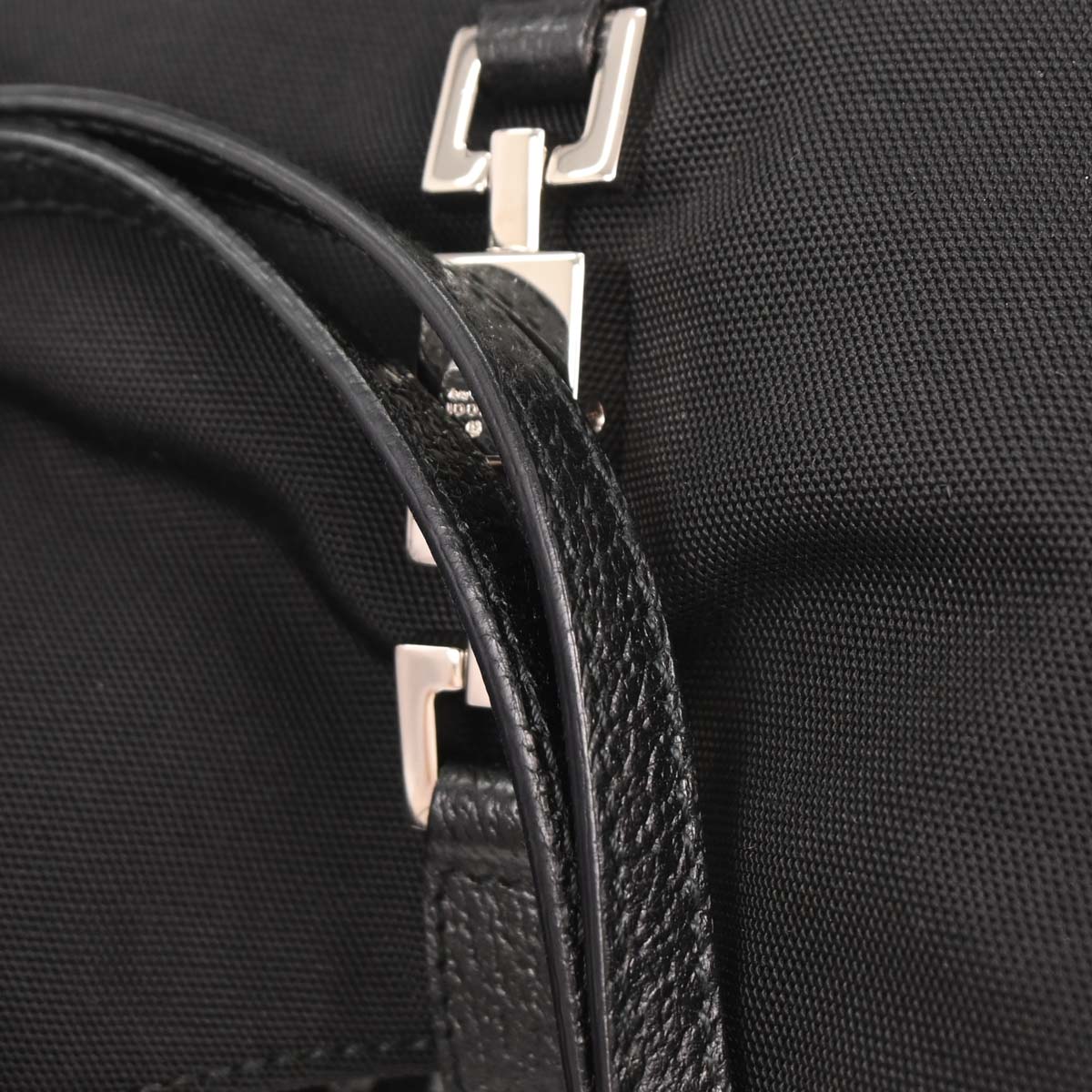 Gucci Black Nylon Handbag