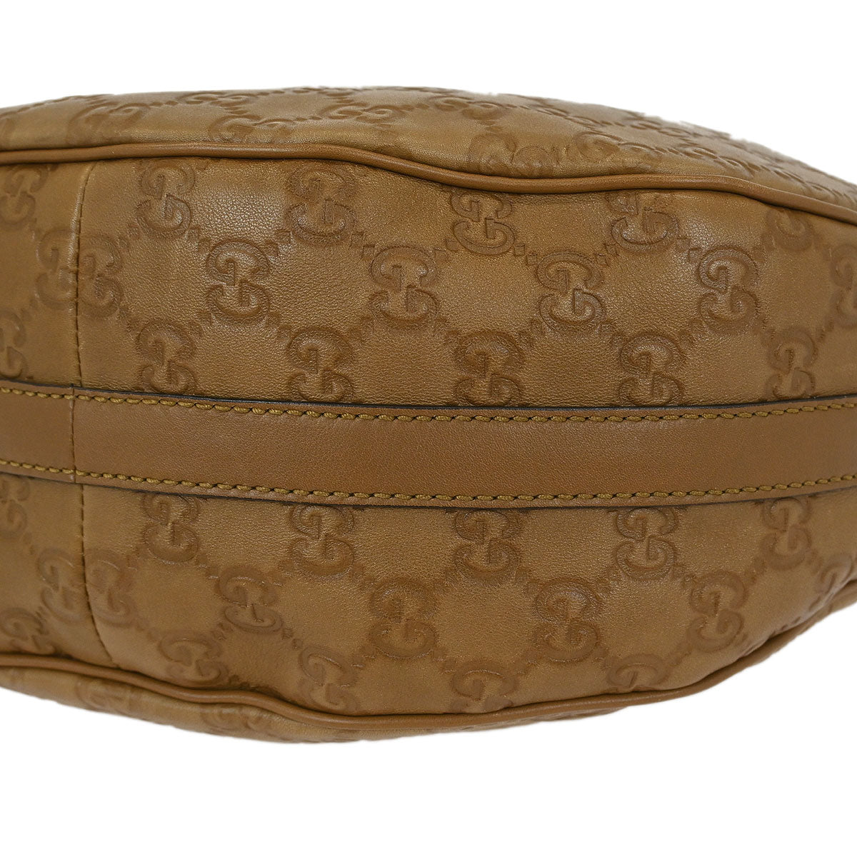 Gucci Brown Guccissima GG Twins Hobo Handbag