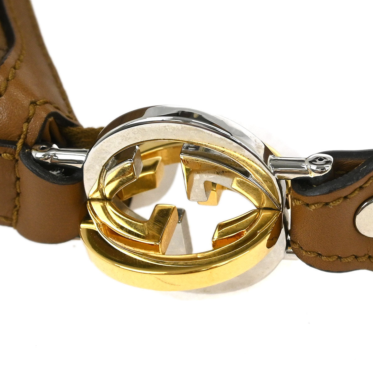 Gucci Brown Guccissima GG Twins Hobo Handbag