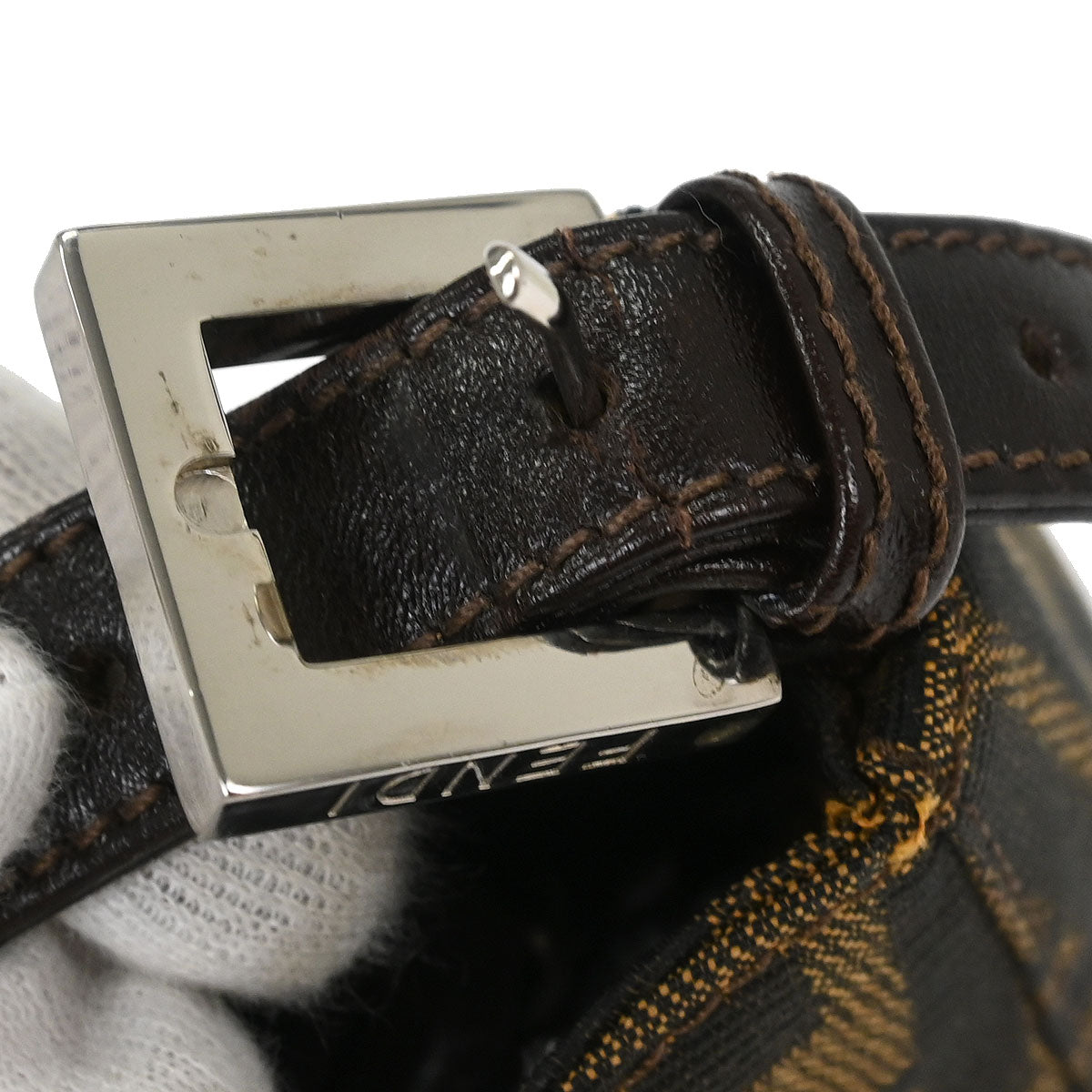 Fendi Brown Zucca Handbag