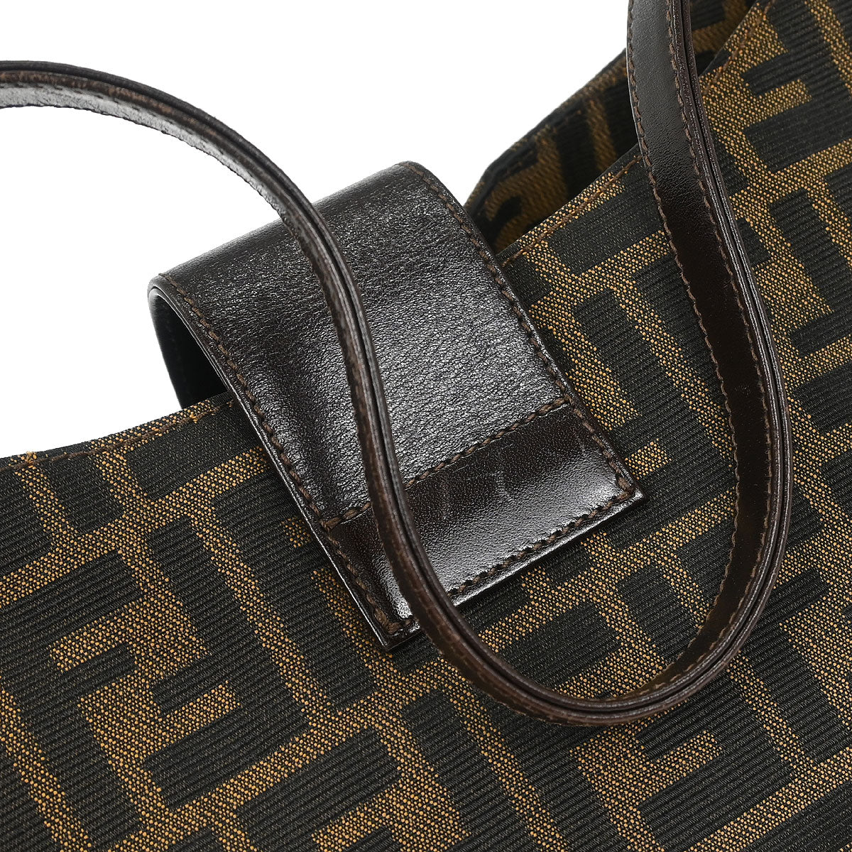 Fendi Brown Zucca Handbag