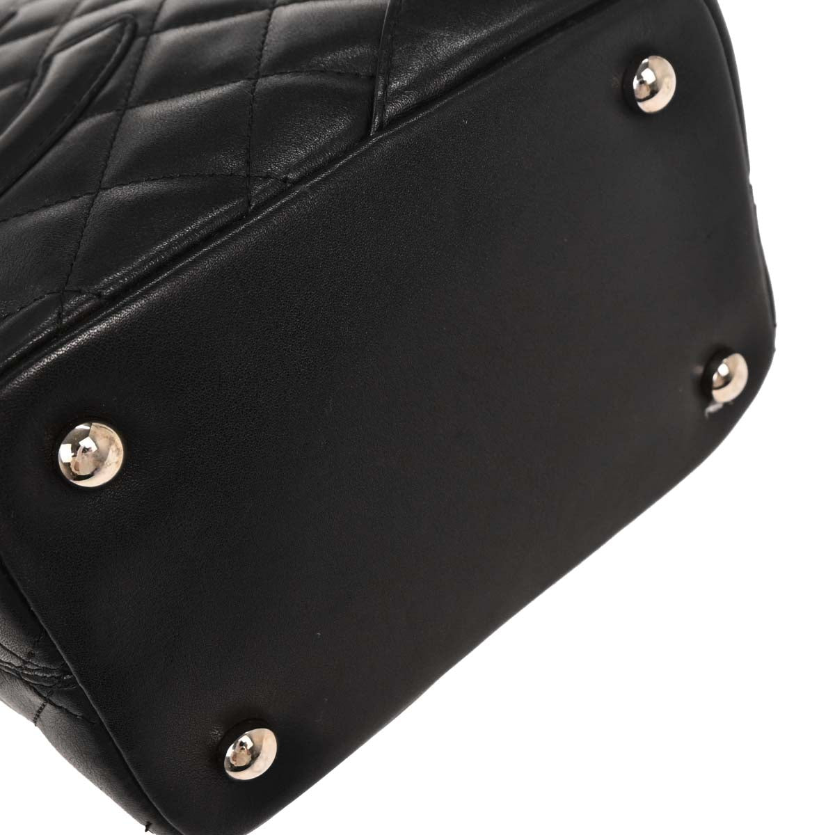 2004-2005 Black Calfskin Cambon Ligne Tote Handbag