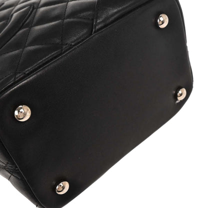 2004-2005 Black Calfskin Cambon Ligne Tote Handbag