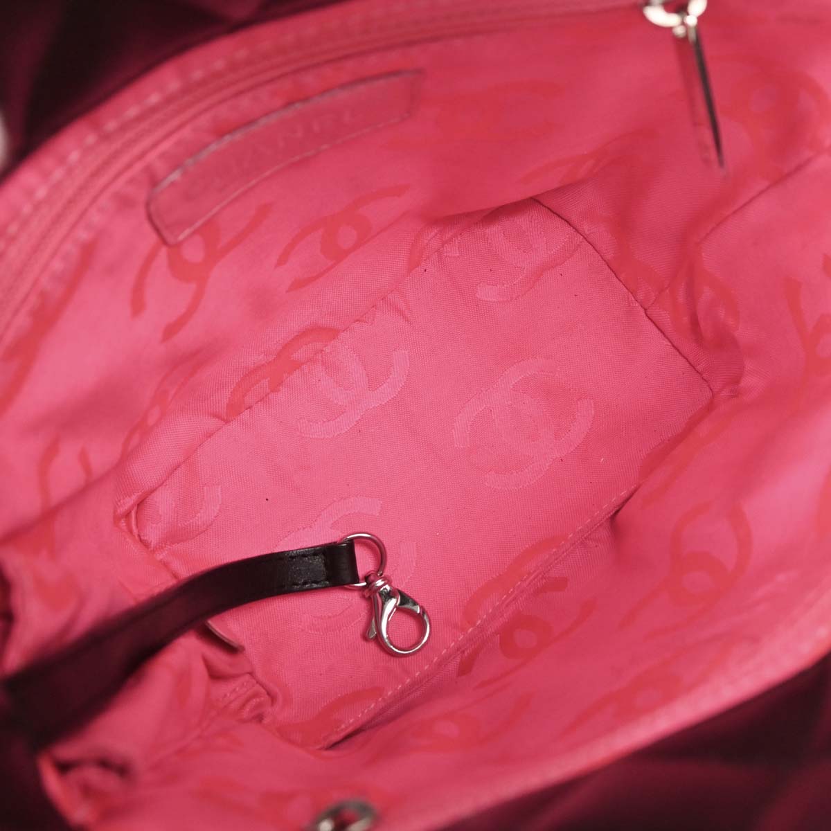 2004-2005 Black Calfskin Cambon Ligne Tote Handbag