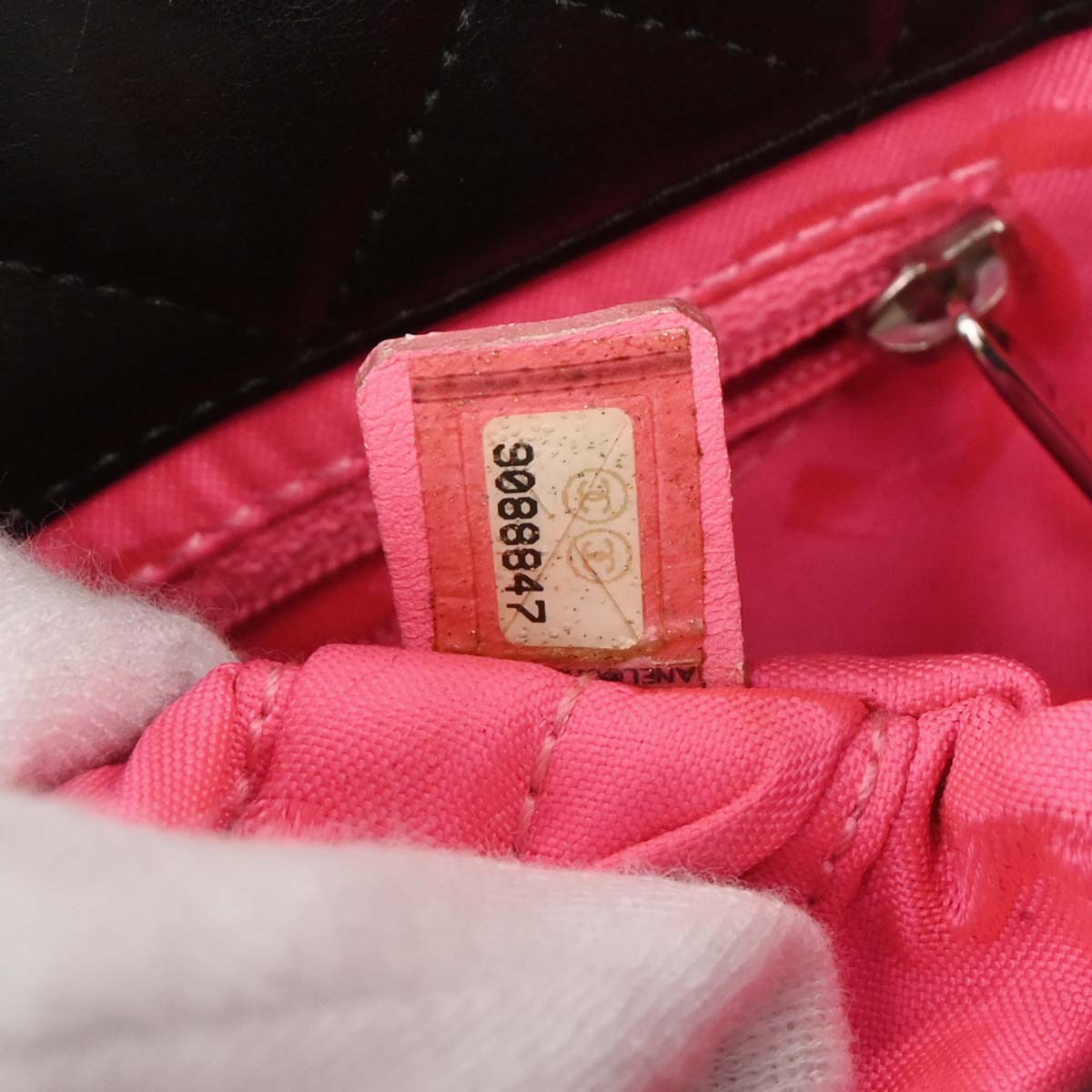 2004-2005 Black Calfskin Cambon Ligne Tote Handbag