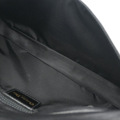 Christian Dior Black Lambskin Cannage Malice Handbag