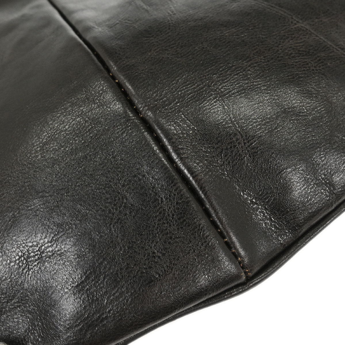 Yves Saint Laurent Dark Brown Leather Mombasa Handbag