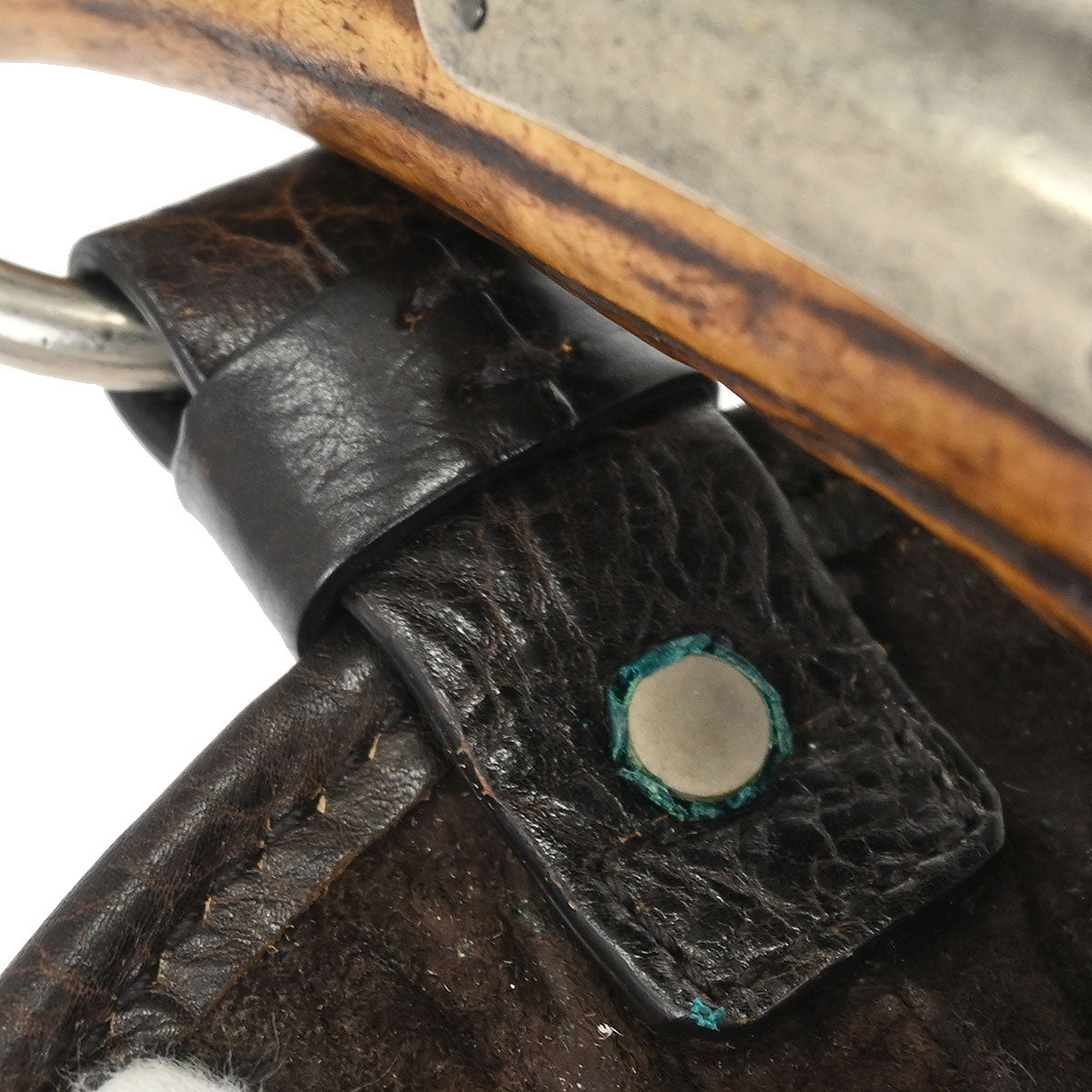 Yves Saint Laurent Dark Brown Leather Mombasa Handbag