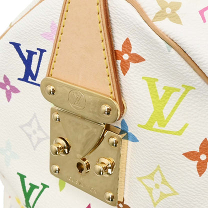 Louis Vuitton White Monogram Multicolor Keepall 45 Handbag M92641