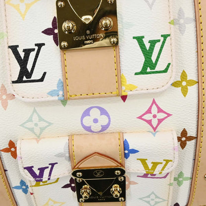 Louis Vuitton White Monogram Multicolor Keepall 45 Handbag M92641