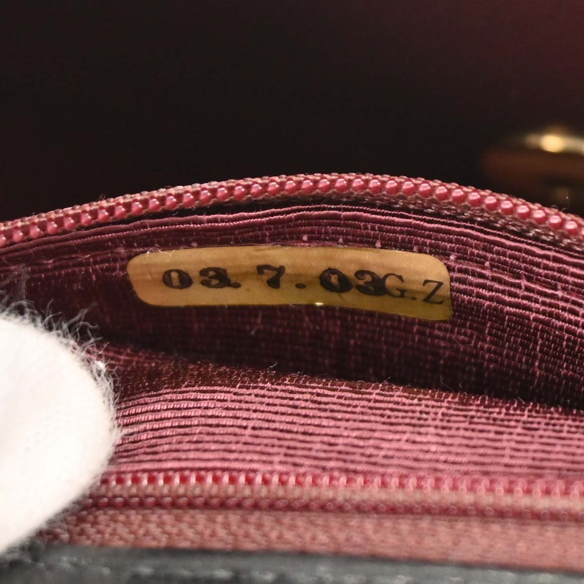 Chanel 2003-2004 Black Lambskin Mini Classic Square Flap Shoulder Bag