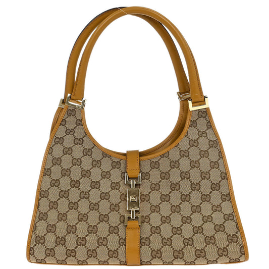 Gucci Beige GG Jackie Handbag