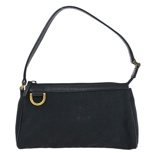 Gucci Black GG Abbey D Ring Handbag