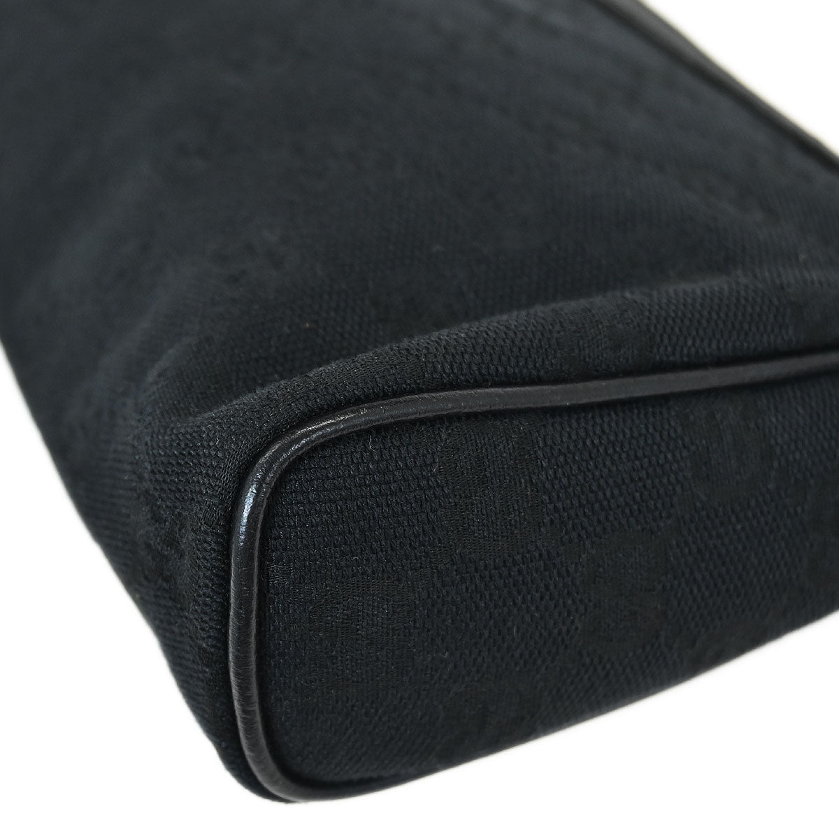 Gucci Black GG Abbey D Ring Handbag