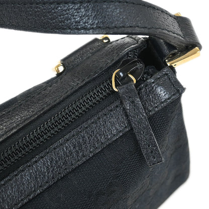 Gucci Black GG Abbey D Ring Handbag