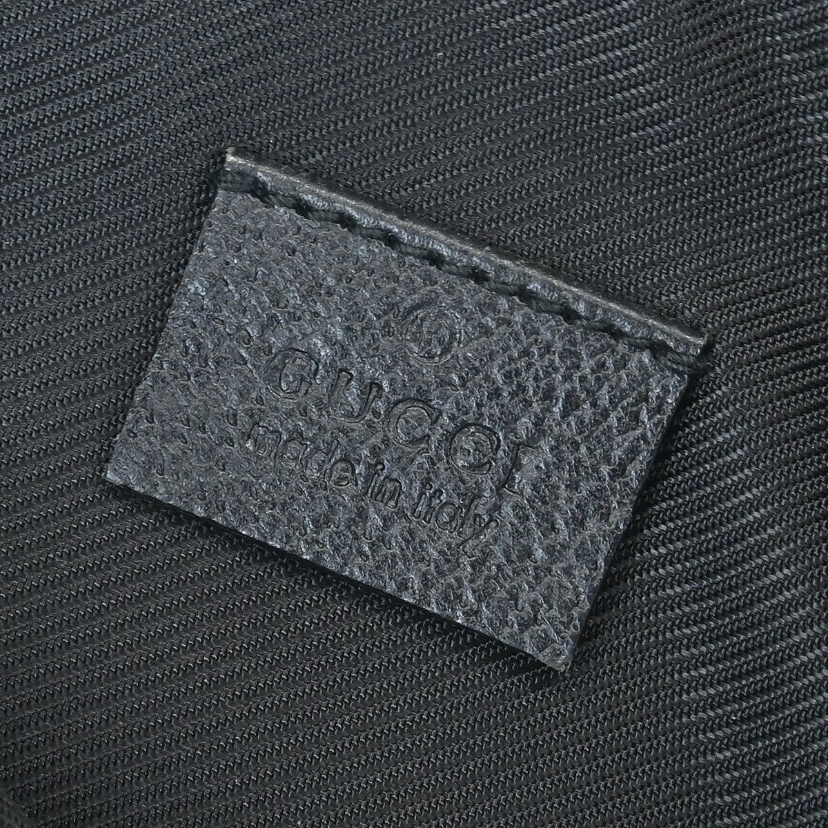 Gucci Black GG Abbey D Ring Handbag