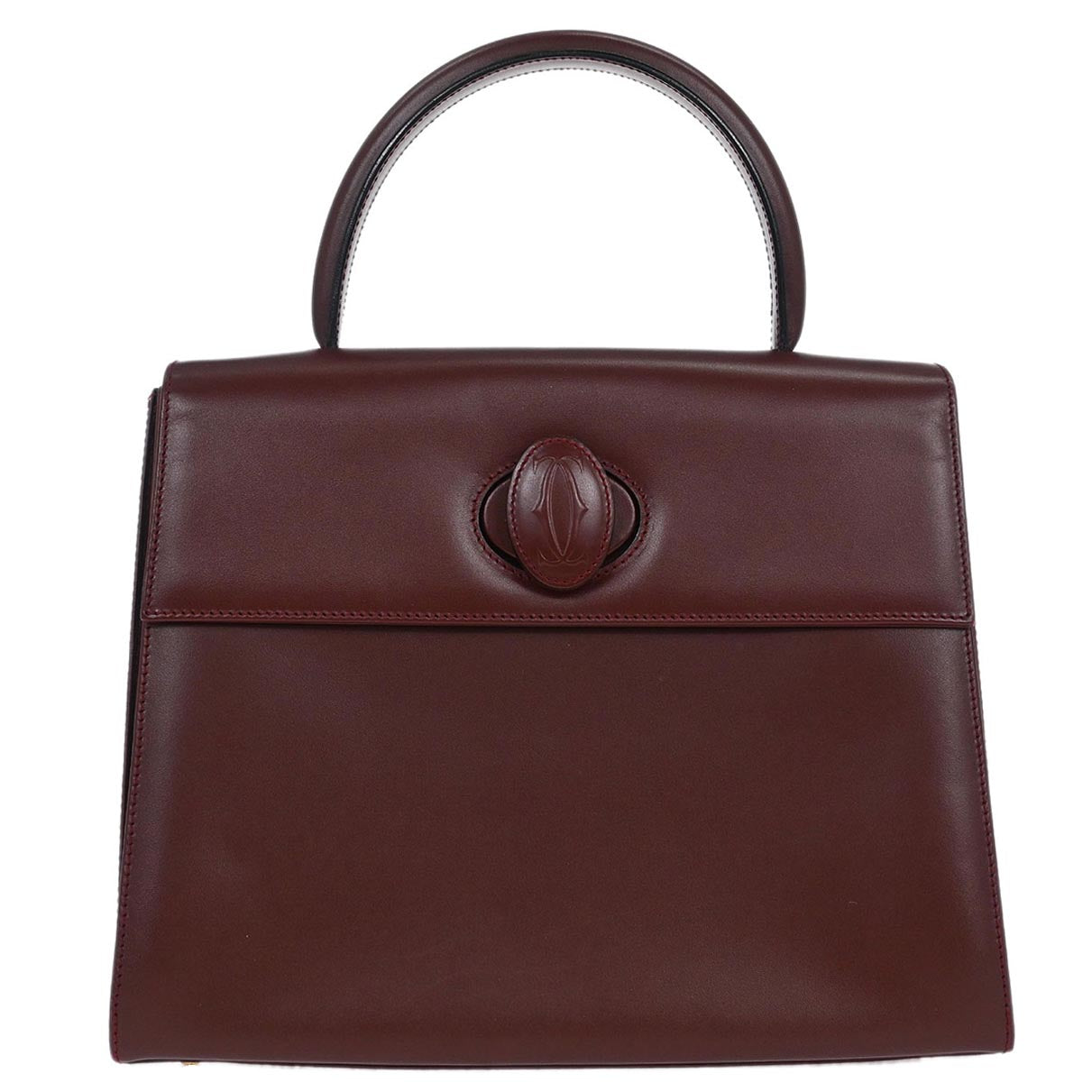 Cartier Bordeaux Must de Cartier Handbag