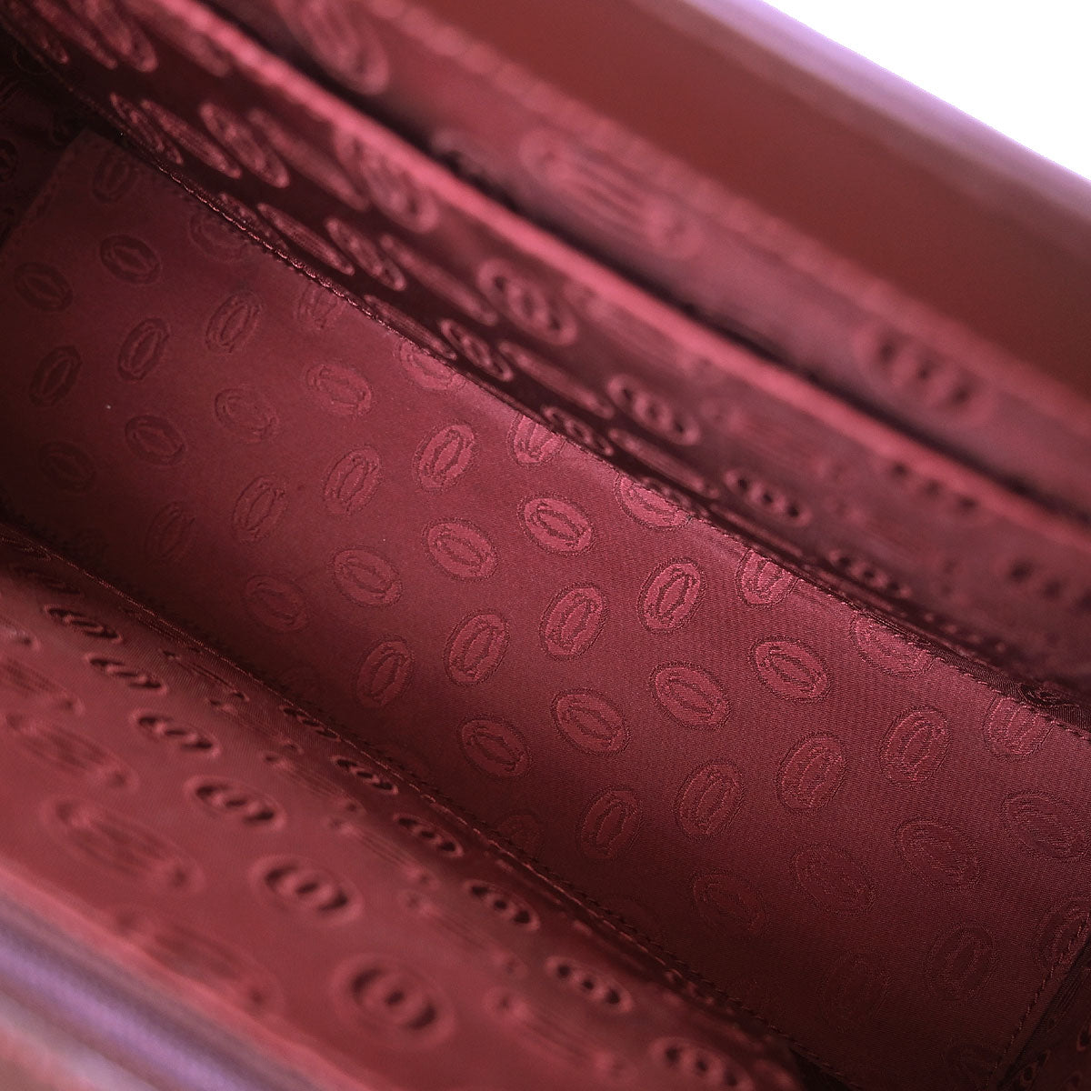 Cartier Bordeaux Must de Cartier Handbag