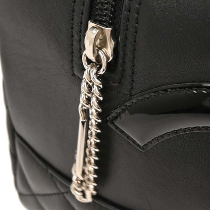 Chanel Black Calfskin Cambon Ligne Bowling Bag