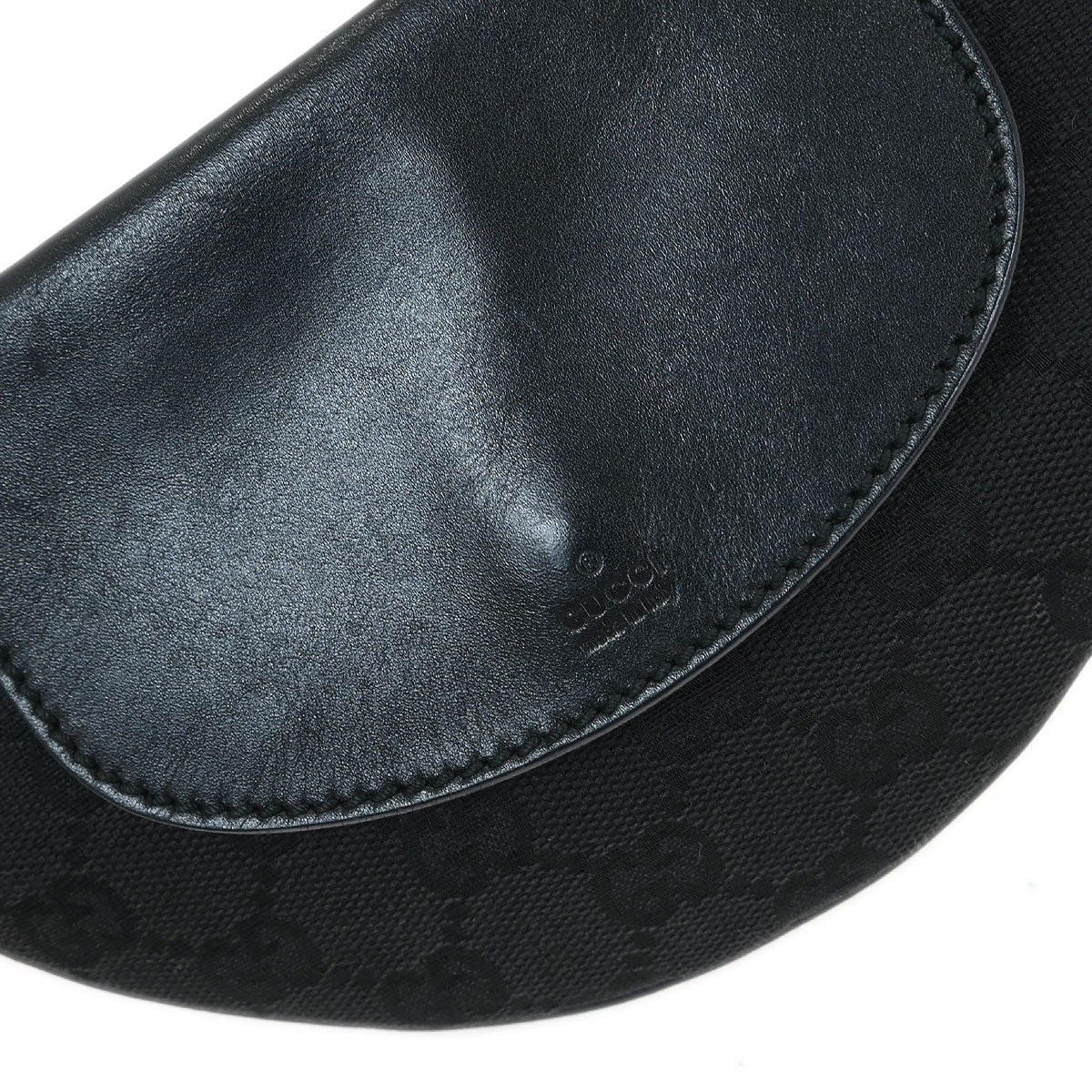 Gucci Black GG Bum Bag