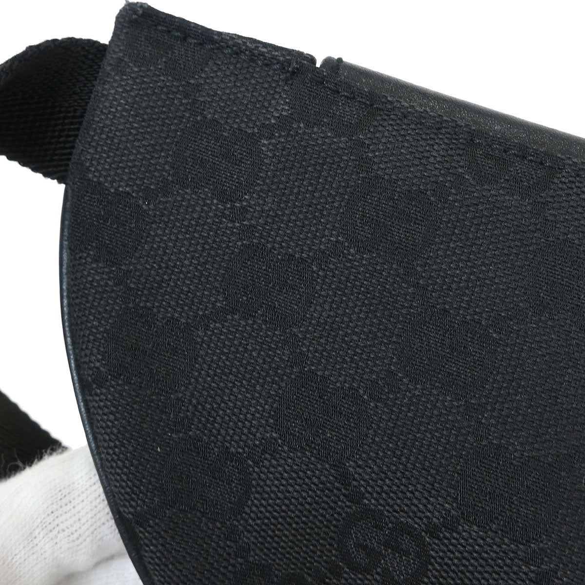 Gucci Black GG Bum Bag