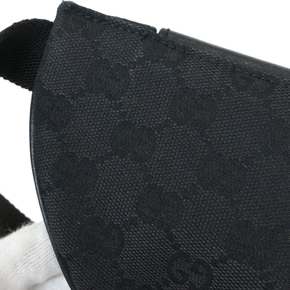 Gucci Black GG Bum Bag