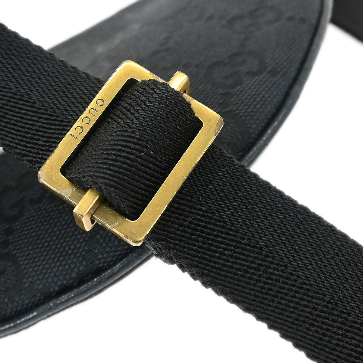 Gucci Black GG Bum Bag